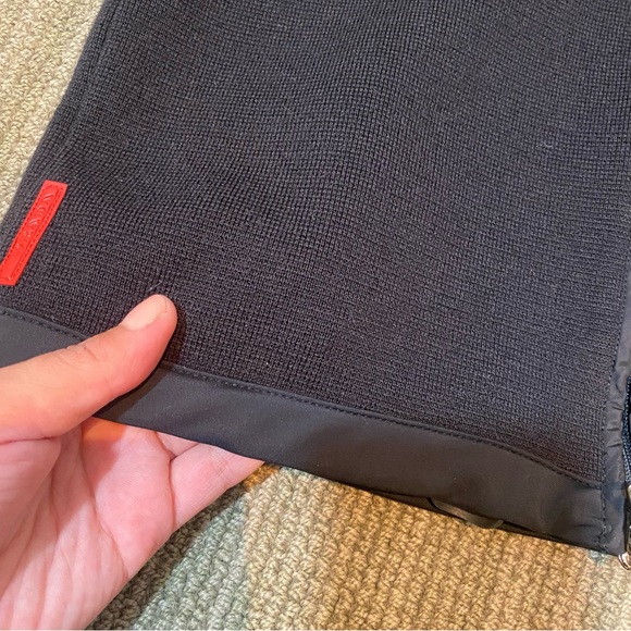 Prada Vintage Zipper Sweater Size XS in Black - Picture 5 of 14